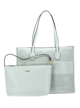 GUESS Katey Perf Tote Mint