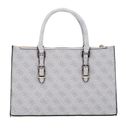 GUESS Didi Society Satchel Dove Logo