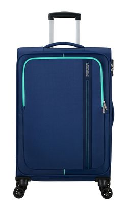 American Tourister Sea Seeker Spinner 68 / 25 TSA Trolley Combat Navy