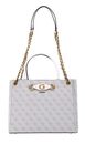 GUESS Izzy High Society Carryall Dove Logo