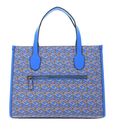 GUESS Silvana Two Compartment Tote Aquatic Logo
