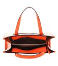 GUESS Silvana Two Compartment Tote Orange Logo