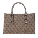 GUESS Didi Society Satchel Latte Logo