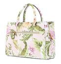 GUESS Nerina Girlfriend Satchel Peach Floral GUESS Nerina Girlfriend Satchel Peach Floral