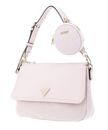 GUESS Eco Gemma Top Zip Shoulder Bag Powder Pink