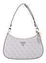 GUESS Noelle Top Zip Shoulder Bag Dove Logo