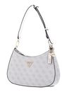 GUESS Noelle Top Zip Shoulder Bag Dove Logo