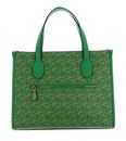 GUESS Silvana Two Compartment Tote Forest Logo