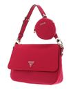 GUESS Eco Gemma Top Zip Shoulder Bag Magenta