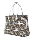 GUESS Wilder Shopper Tote White Multi GUESS Wilder Shopper Tote White Multi