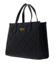 GUESS Silvana Two Compartment Tote Black GUESS Silvana Two Compartment Tote Black
