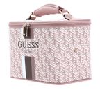 GUESS Wilder Beauty Case Pale Rose Logo GUESS Wilder Beauty Case Pale Rose Logo