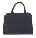 GUESS Eco Elements Girlfriend Satchel Coal Logo GUESS Eco Elements Girlfriend Satchel Coal Logo
