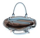 GUESS Leie Status Satchel Ice blue