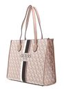 GUESS Silvana Girlfriend Tote Pale Rose Logo