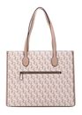 GUESS Silvana Girlfriend Tote Pale Rose Logo