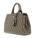 GUESS Eco Elements Girlfriend Satchel Latte Logo GUESS Eco Elements Girlfriend Satchel Latte Logo