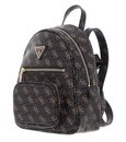 GUESS Eco Elements Small Backpack Brown Logo GUESS Eco Elements Small Backpack Brown Logo