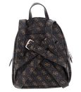 GUESS Eco Elements Small Backpack Brown Logo GUESS Eco Elements Small Backpack Brown Logo