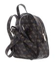 GUESS Eco Elements Small Backpack Brown Logo GUESS Eco Elements Small Backpack Brown Logo
