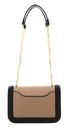 COCCINELLE Marvin Twist Tricolor Handbag Smooth Calf Leather Soft Multi. Toasted COCCINELLE Marvin Twist Tricolor Handbag Smooth Calf Leather Soft Multi. Toasted