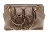 COCCINELLE Diletta Handbag Smooth Calf Leather Soft Toasted