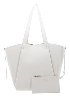 COCCINELLE Boheme Handbag Grained Leather Coconut Milk