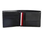 TOMMY HILFIGER TH Business Leather CC and Coin Wallet Black TOMMY HILFIGER TH Business Leather CC and Coin Wallet Black