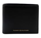 TOMMY HILFIGER TH Premium Leather Mini CC Wallet Black TOMMY HILFIGER TH Premium Leather Mini CC Wallet Black