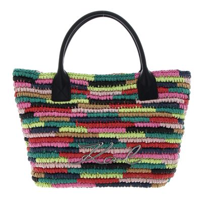 KARL LAGERFELD K / Signature Beach Basket L Multi