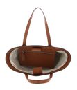 KARL LAGERFELD K / Tulip Tote Canvas Bag M Natural / Sudan Brown