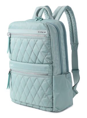 Hedgren Inner City Ava Square Backpack RFID 15,6" Quilted Sage