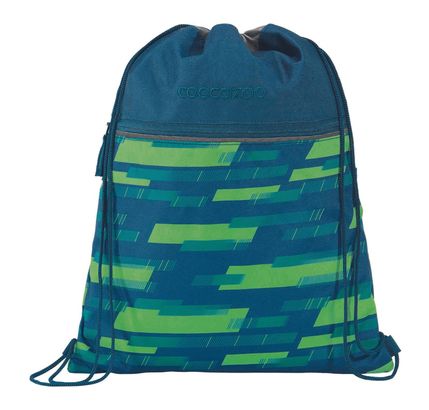 coocazoo Gym Bag Lime Stripes