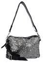 CATERINA LUCCHI Hakea Bowler Bag Argento + T / Nero CATERINA LUCCHI Hakea Bowler Bag Argento + T / Nero