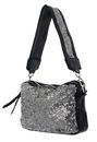 CATERINA LUCCHI Hakea Bowler Bag Argento + T / Nero CATERINA LUCCHI Hakea Bowler Bag Argento + T / Nero