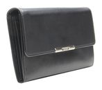 Esquire Helena Lady Flap Wallet Black Esquire Helena Lady Flap Wallet Black