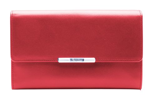 Esquire Helena Lady Flap Wallet Red