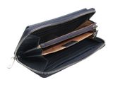 Esquire Helena Zip Around Wallet Blue