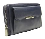 Esquire Helena Zip Around Wallet Blue