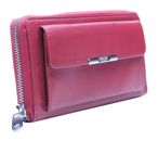 Esquire Helena Zip Around Wallet Red