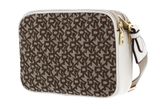 DKNY Delphine Double Zip Crossbody Chin / Pebble DKNY Delphine Double Zip Crossbody Chin / Pebble
