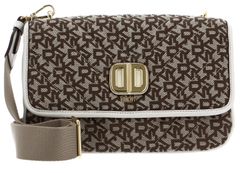 ブローチ DKNY DKNY Wristlet 1SZ Logo Pattern 02868 Women Bag R13LJ948 NEW