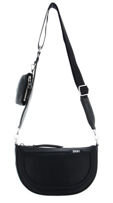 DKNY Orion Tz Crossbody Bag Black / Silver