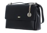 DKNY Bryant Flap Crossbody Bag Black / Gold DKNY Bryant Flap Crossbody Bag Black / Gold