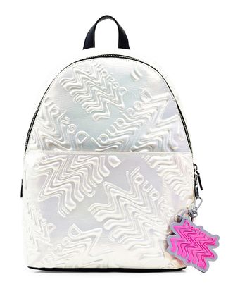 Desigual Metalover Mombasa Mini Backpack White