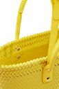 Desigual Basket Braided Zaire Shopping Bag Jaune