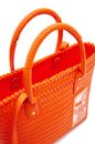 Desigual Basket Braided Zaire Shopping Bag Orange Desigual Basket Braided Zaire Shopping Bag Orange