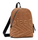 Desigual Psico Logo Mombasa Backpack Mini Brown Desigual Psico Logo Mombasa Backpack Mini Brown