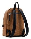 Desigual Psico Logo Mombasa Backpack Mini Brown Desigual Psico Logo Mombasa Backpack Mini Brown