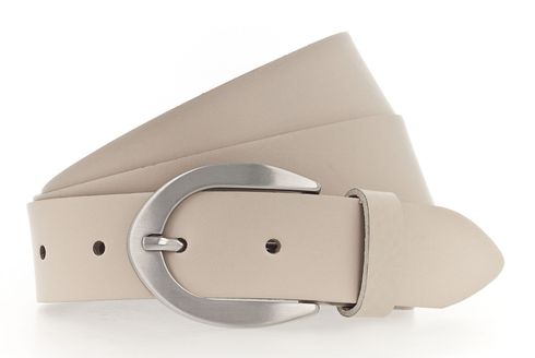 Vanzetti Neon Booster 30mm Full Leather Belt W75 Vanille